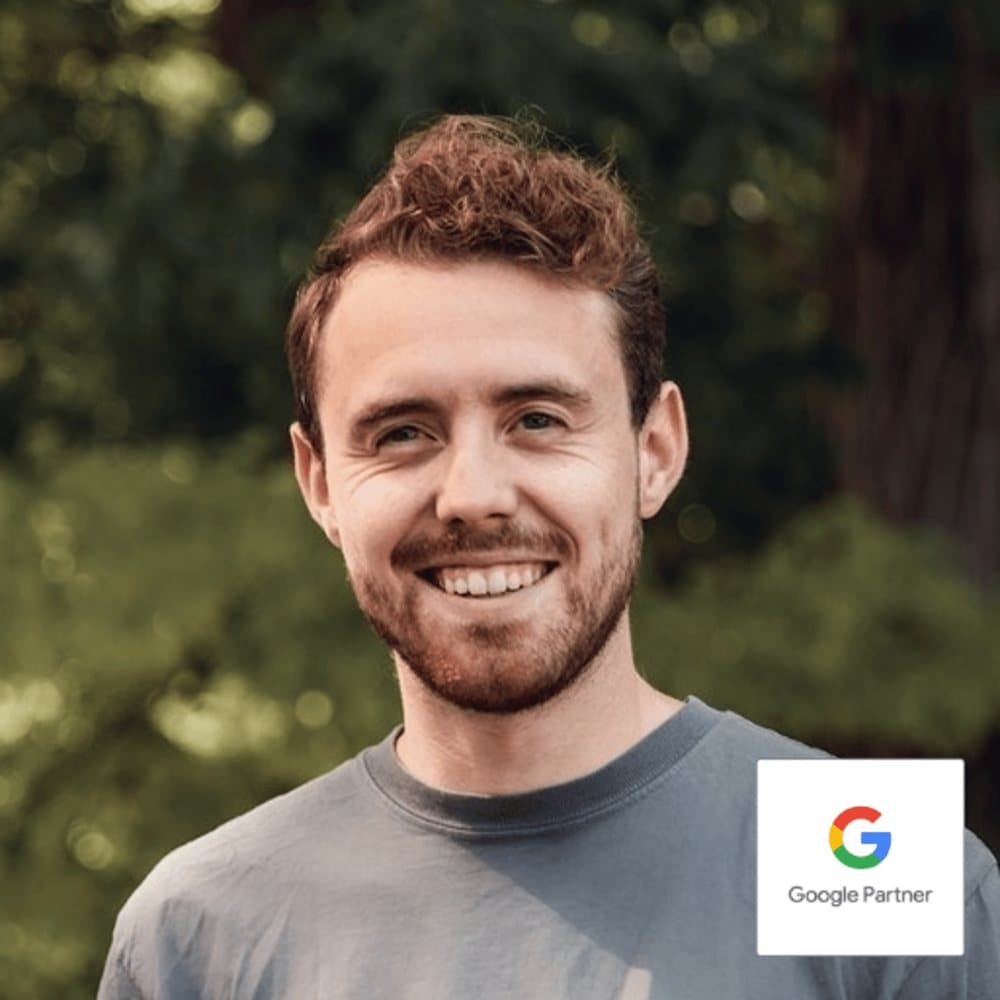 Alessio Gerbig, Gründer von Gerbig Digital, mit Google-Partner-Badge
